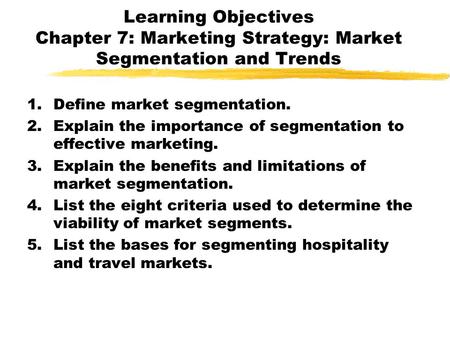 Define market segmentation.