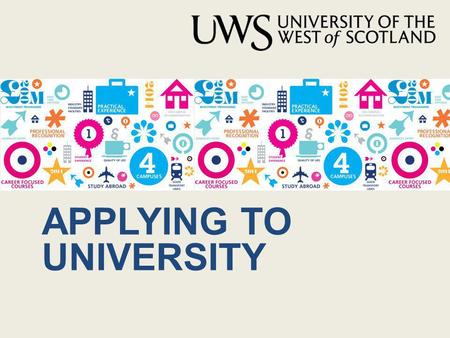 APPLYING TO UNIVERSITY. 19 higher education institutions vary in subject areas, specialist focus, student population, location, size and style of teaching.