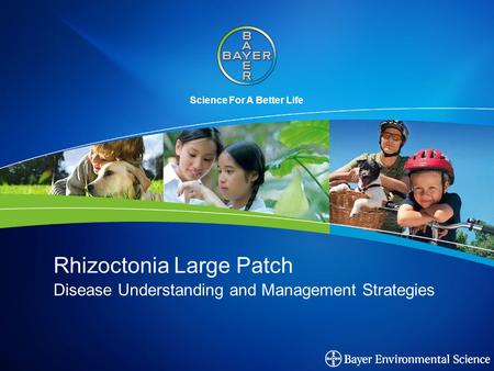 Science For A Better Life Rhizoctonia Large Patch Disease Understanding and Management Strategies.