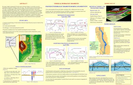 ABSTRACT By using a highly instrumented 50-mile reach of the Rio Grande, we are able to see how groundwater responds to changes in the river stage. This.