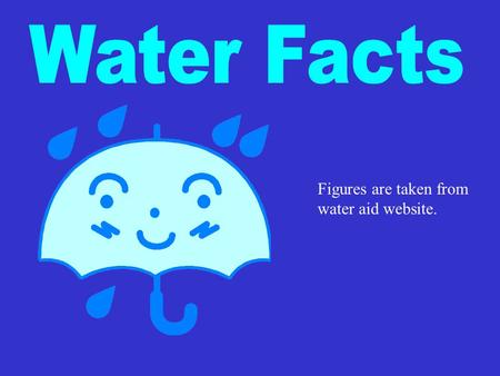 Figures are taken from water aid website.. A Between 5-6 litres B Between 40 – 50 litres C Between 135 –140 litres a day ANSWER! BETWEEN 135-150 LITRES.