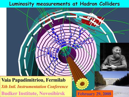 Luminosity measurements at Hadron Colliders