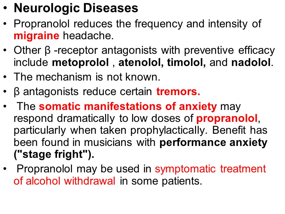 Propranolol For Treatment Of Anxiety Propranolol Is In A Family Of Pharmaceutical Drugs Called Beta Blockers And Sold Under The Brand Name Inderal This Type Of Medication Affects The Heart