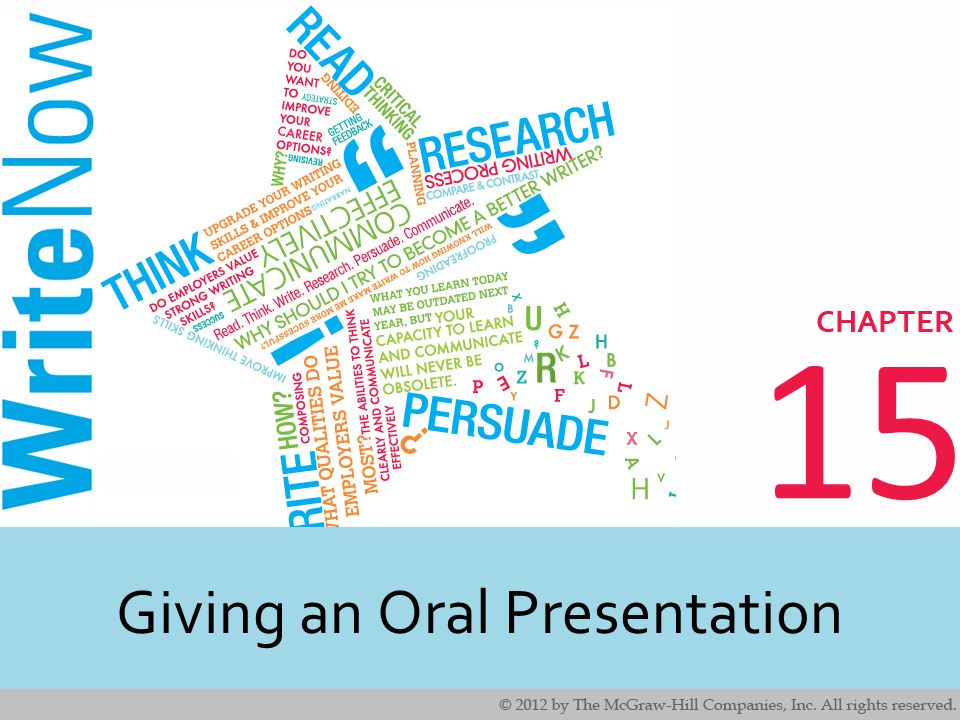Giving An Oral Presentation 18
