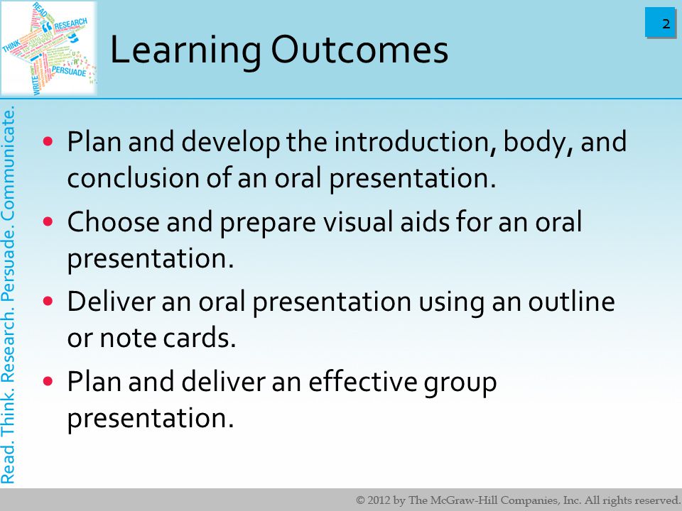 Giving An Oral Presentation 63