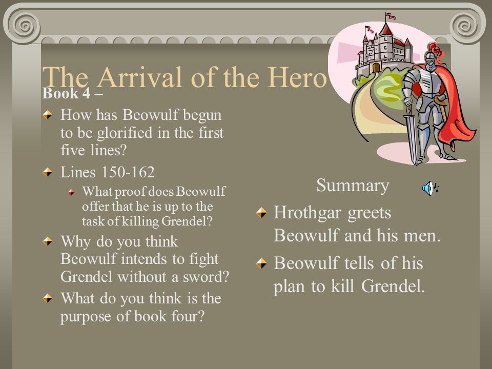 The Information Diet Summary Of Beowulf Battle