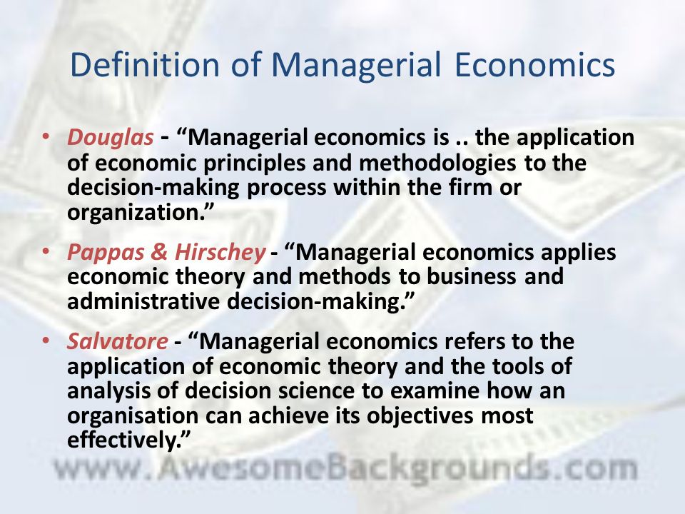 Meanning of managerial economics essay Meanning of manageri
