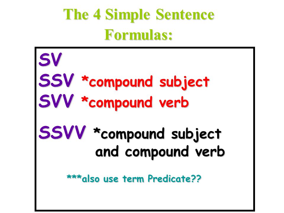 Write An Imperative Sentence With A Compound Verb