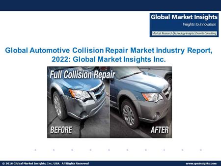 © 2016 Global Market Insights, Inc. USA. All Rights Reserved  Fuel Cell Market size worth $25.5bn by 2024 Global Automotive Collision.