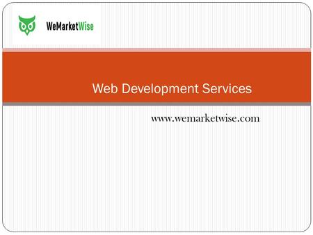 Web Development Services. Web Development Services