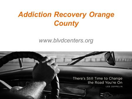 Addiction Recovery Orange County