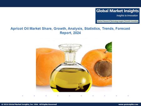 © 2016 Global Market Insights, Inc. USA. All Rights Reserved  Fuel Cell Market size worth $25.5bn by 2024 Apricot Oil Market Share, Growth,