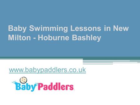 Baby Swimming Lessons in New Milton - Hoburne Bashley