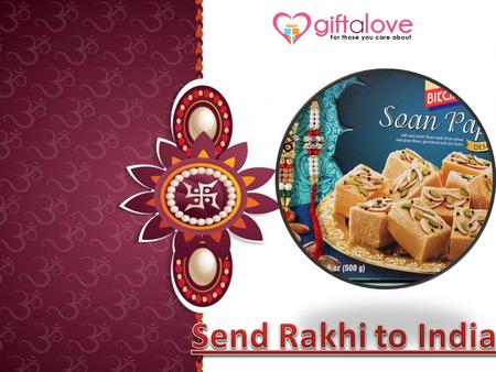 Rakhi with Sweets Visit at: https://rakhi.giftalove.com/rakhi-with-sweets-27.html.