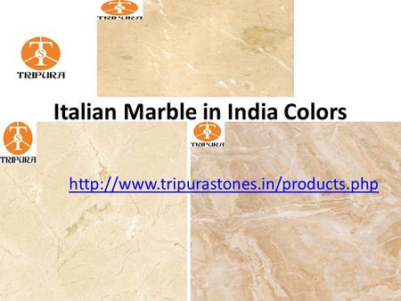 Italian Marble in India Colors