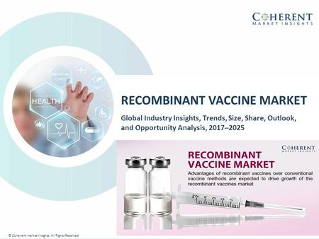 © Coherent market Insights. All Rights Reserved RECOMBINANT VACCINE MARKET Global Industry Insights, Trends, Size, Share, Outlook, and Opportunity Analysis,