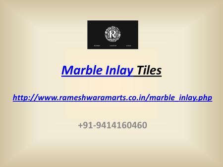 Marble InlayMarble Inlay Tiles
