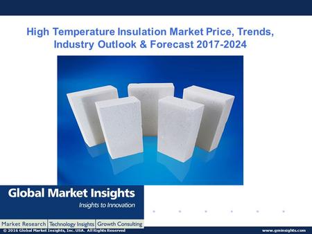 © 2016 Global Market Insights, Inc. USA. All Rights Reserved  High Temperature Insulation Market Price, Trends, Industry Outlook & Forecast.