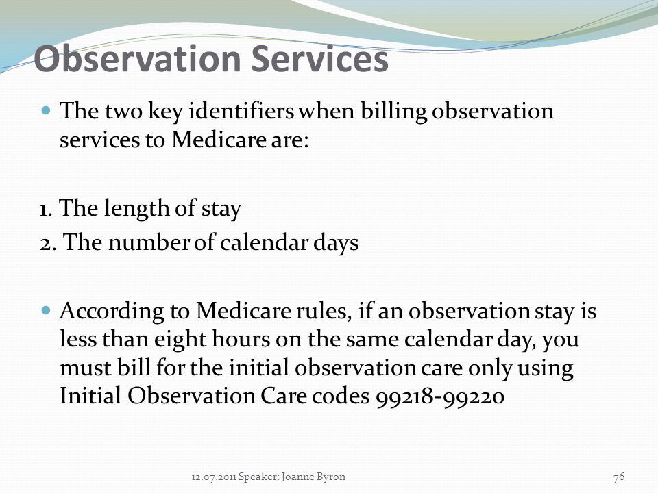 What Is Medicare Surtax Medicare Observation Rules