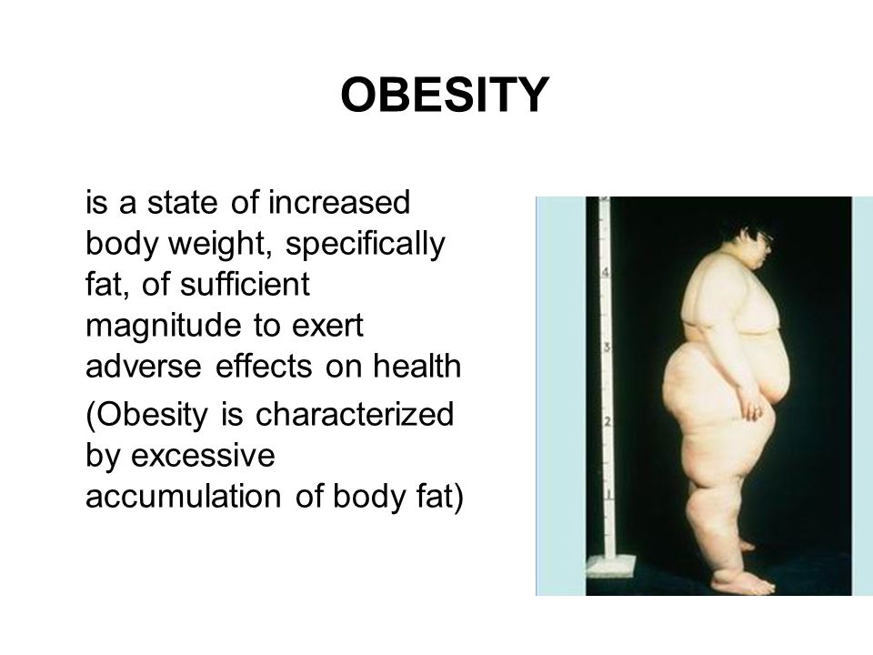 Excessive Body Fat 115