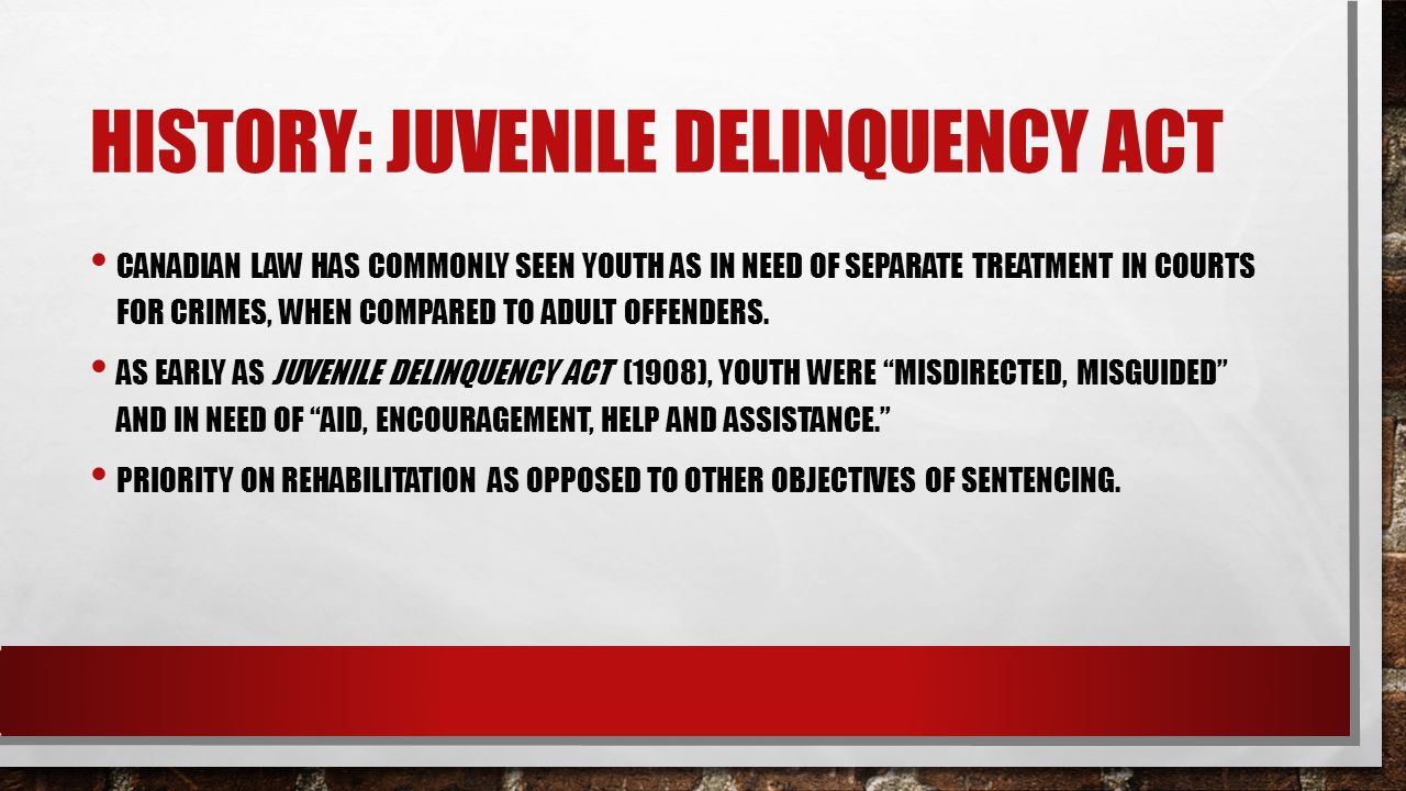 juvenile delinquency conclusion