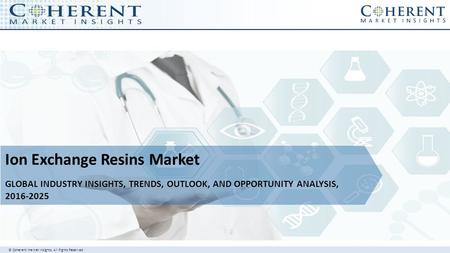 © Coherent market Insights. All Rights Reserved Ion Exchange Resins Market GLOBAL INDUSTRY INSIGHTS, TRENDS, OUTLOOK, AND OPPORTUNITY ANALYSIS,