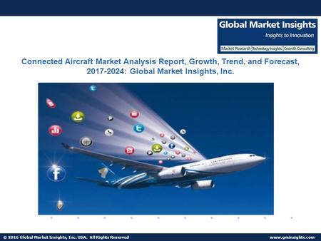 © 2016 Global Market Insights, Inc. USA. All Rights Reserved  Fuel Cell Market size worth $25.5bn by 2024 Connected Aircraft Market Analysis.