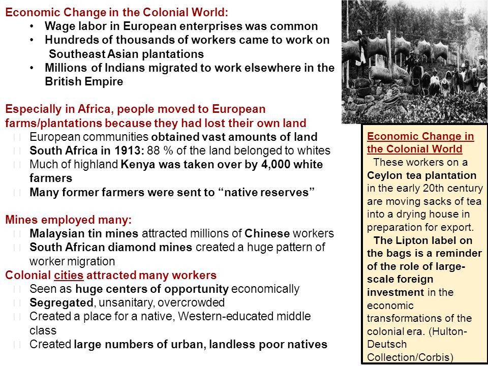 Notes of Colonial Economy in Africa - JamiiForums