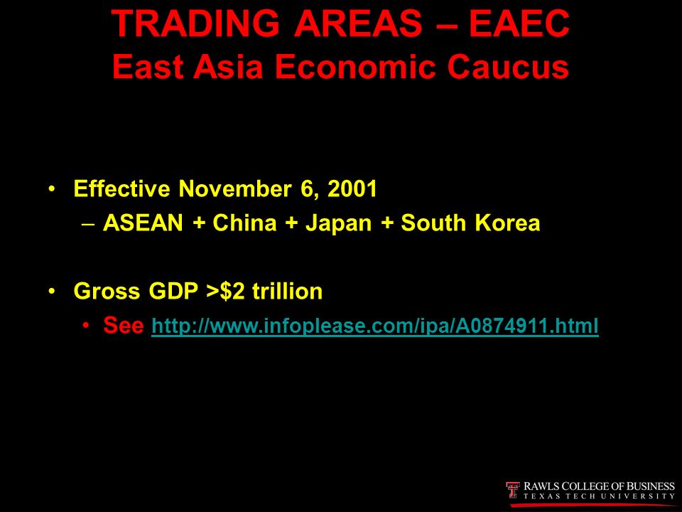 East Asian Economic Caucus 86