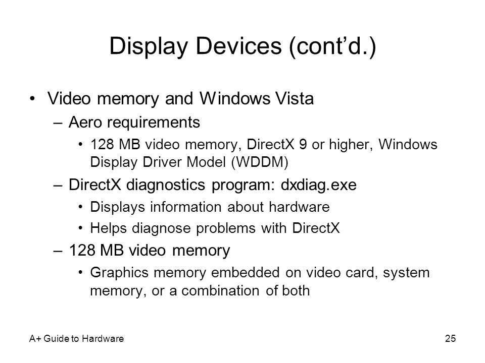 Vista Hardware Diagnose