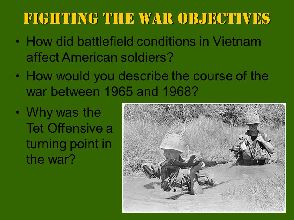How did battlefield conditions in Vietnam affect American ...
