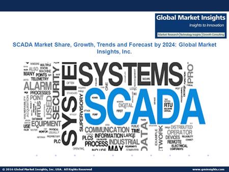 © 2016 Global Market Insights, Inc. USA. All Rights Reserved  Fuel Cell Market size worth $25.5bn by 2024 SCADA Market Share, Growth,