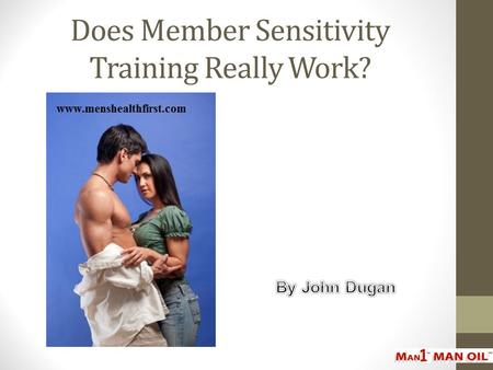 Does Member Sensitivity Training Really Work?