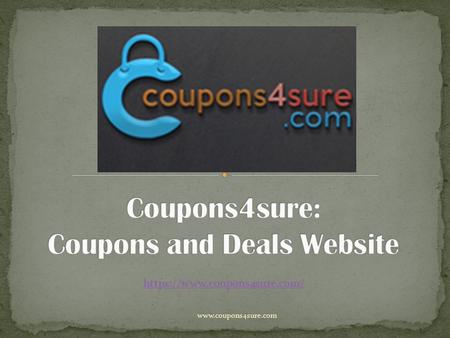 Https://www.coupons4sure.com/