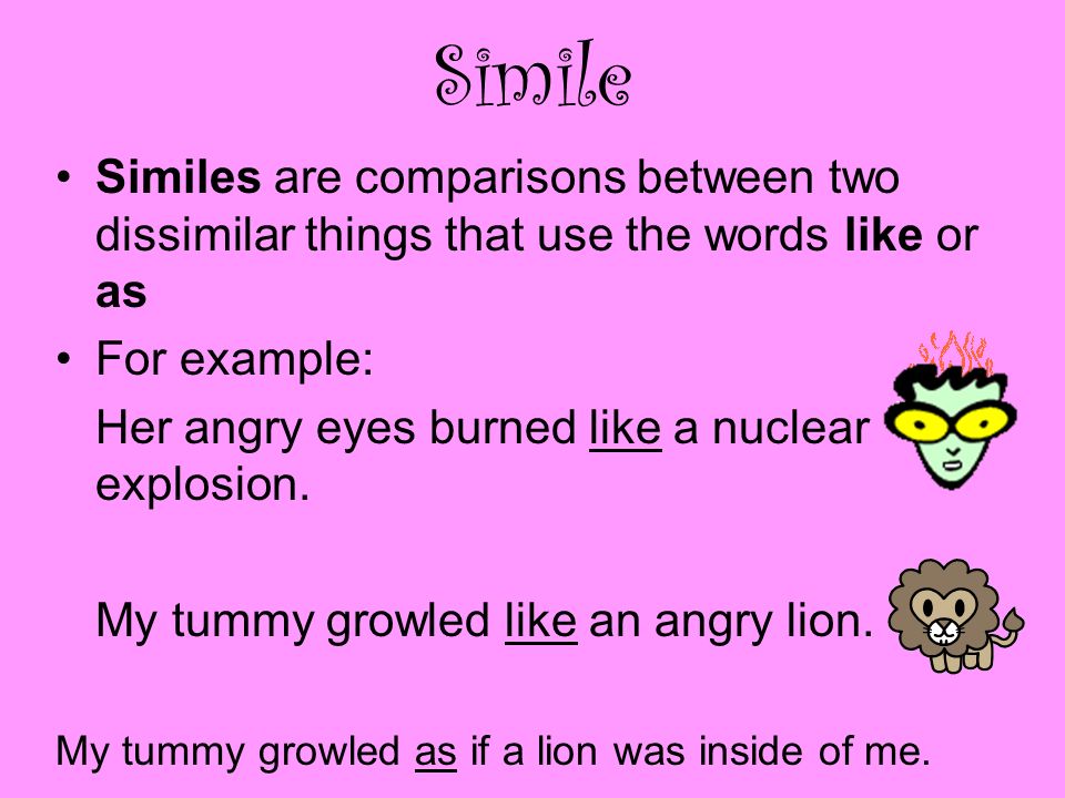 similes about anger
