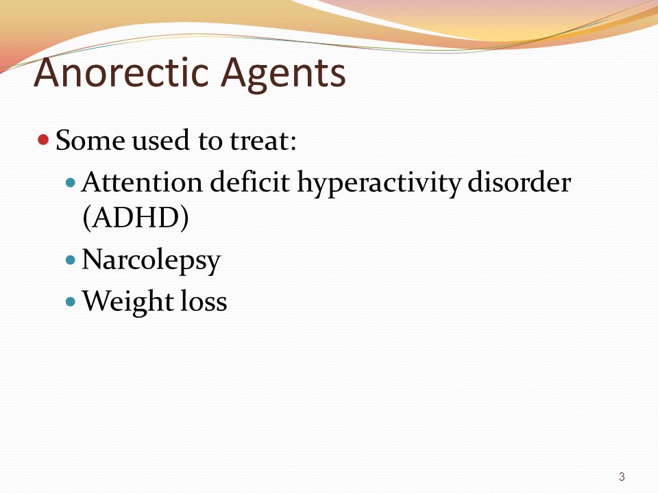 Attention Deficit Disorder Medication And Weight Loss