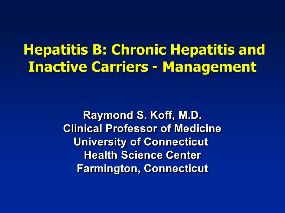 Hepatitis B Ppt Hepatitis B Ppt