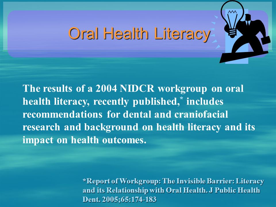 Oral Health Literacy 24