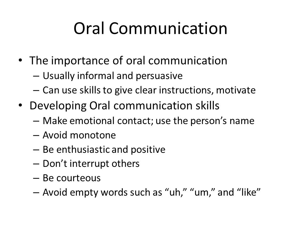 Oral Communcation 59