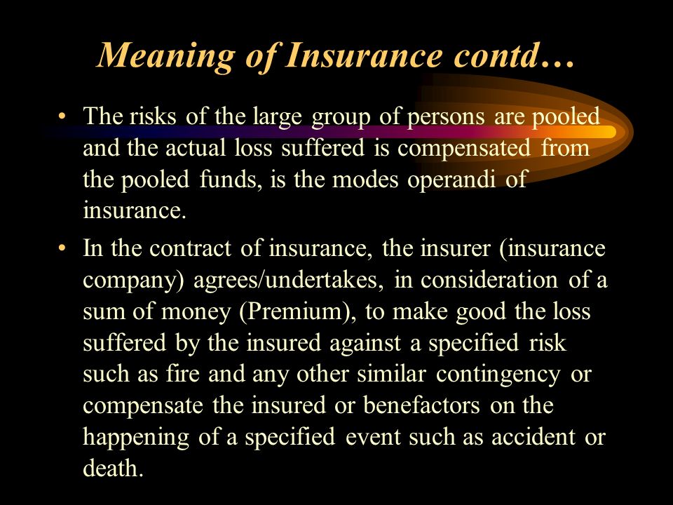Health insurance definition/meaning