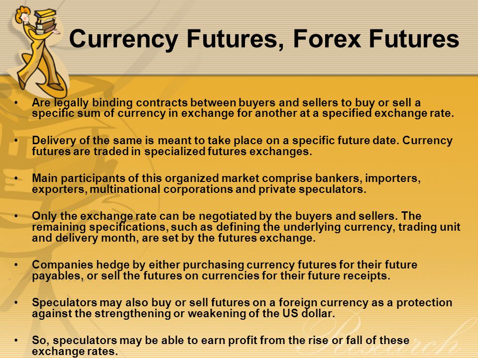 Currency futures vs spot forex