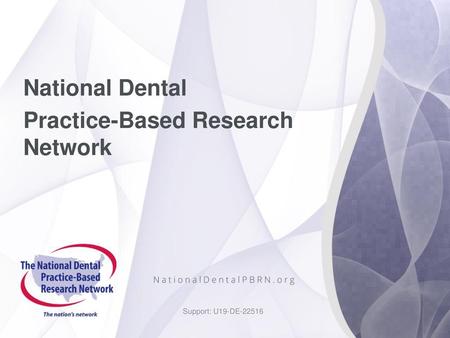 National Dental Practice-Based Research Network