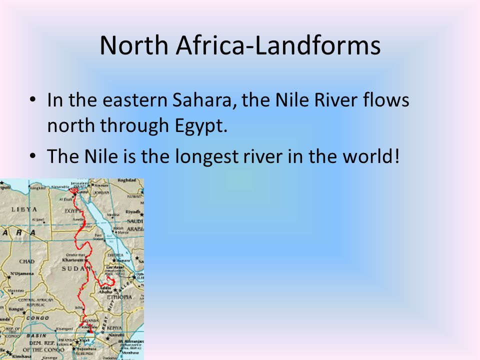 North Africa Landforms 109