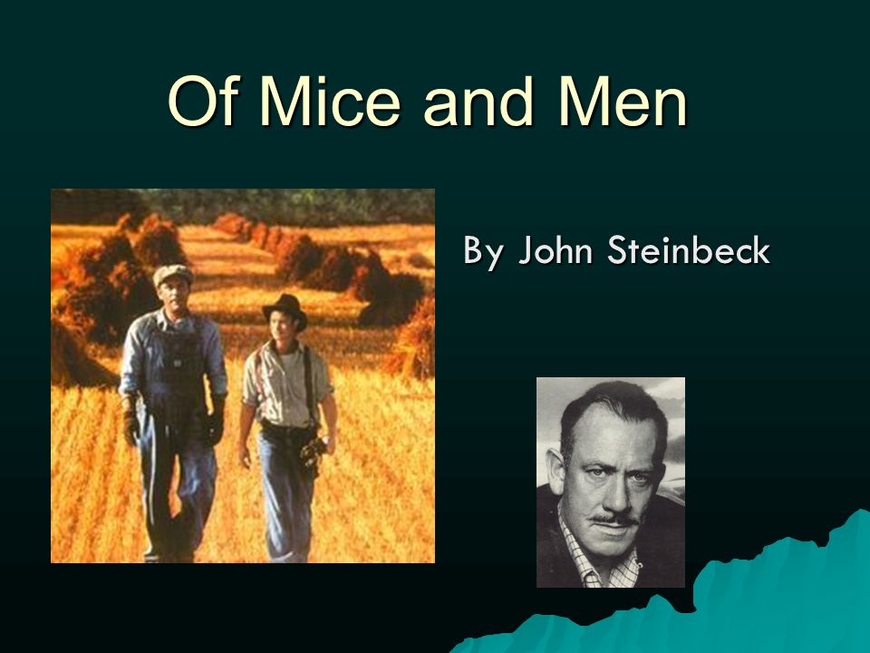 Of Mice And Men By John Steinbeck 117