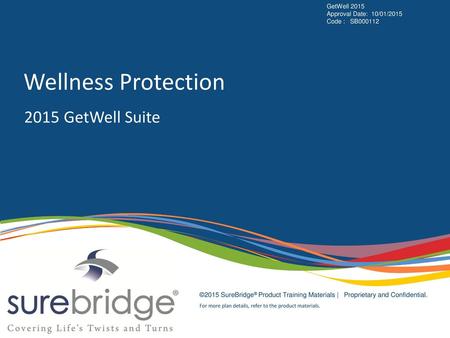 Wellness Protection 2015 GetWell Suite GetWell 2015
