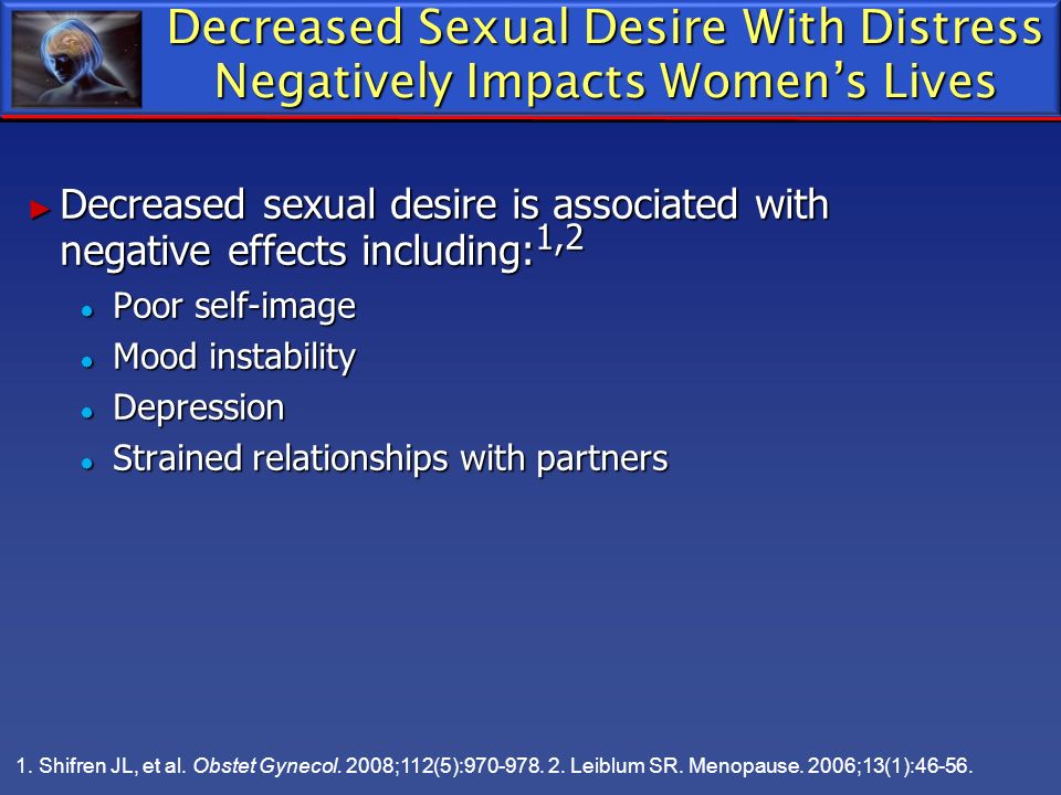 Decreased Sexual Desire Women 96