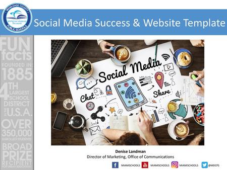 Social Media Success & Website Template