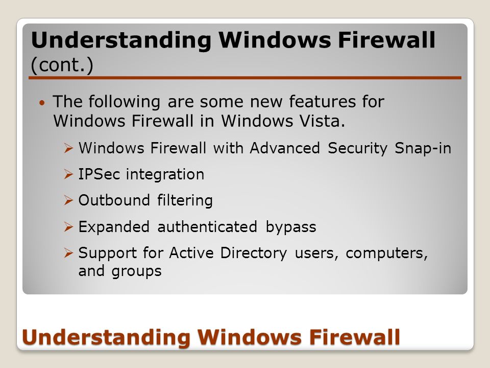 How To Manually Turn On Windows Firewall In Vista