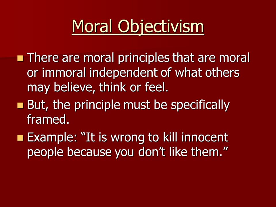 unit 1 east of eden right wrong ppt video online download moral objectivism