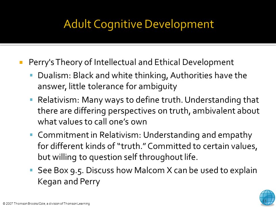 Adult Cognitive Development 78